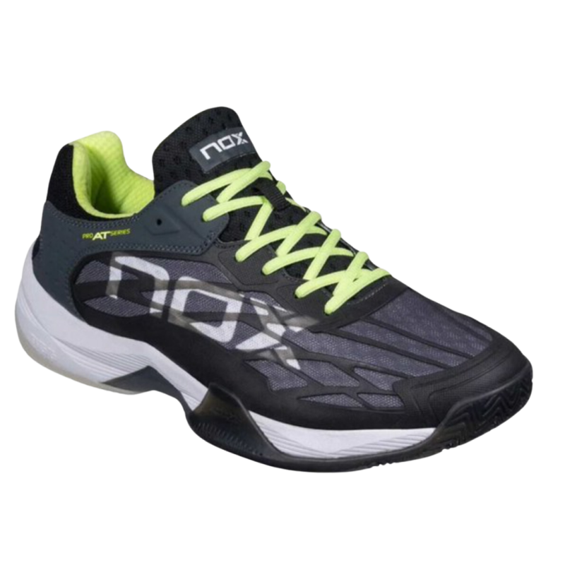 Chaussures de Padel Calzado AT10 Lux NOX Gris / Vert