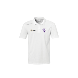 Polo coton blanc Uhlsport...