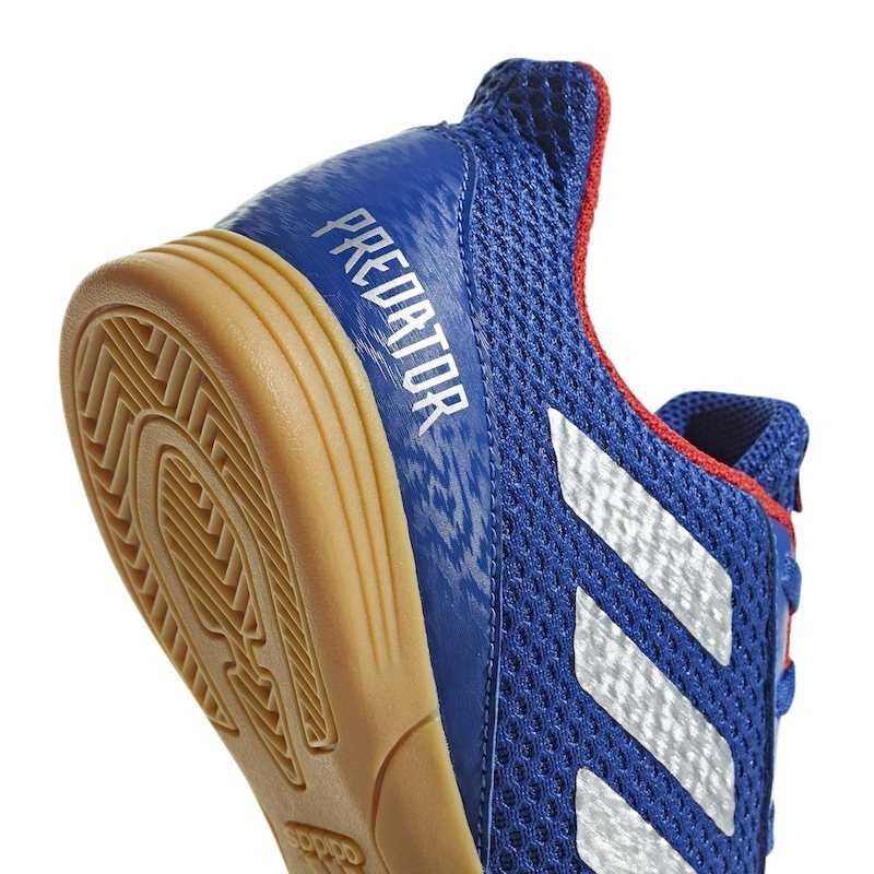 Chaussures junior de Futsal et Football bleues predator 19.3 IN