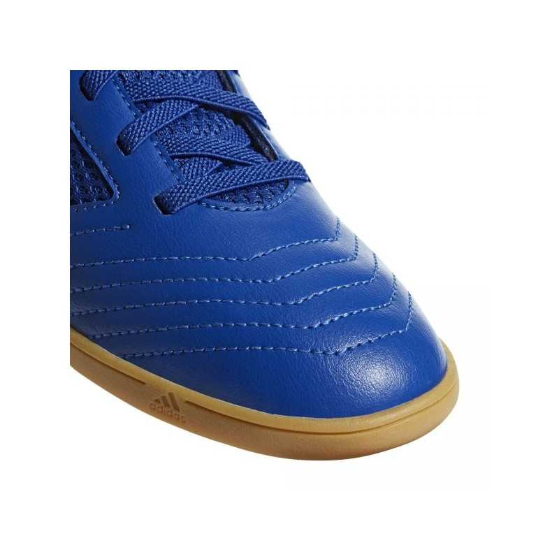 Chaussures futsal et football en salle Adidas Predator bleues enfant