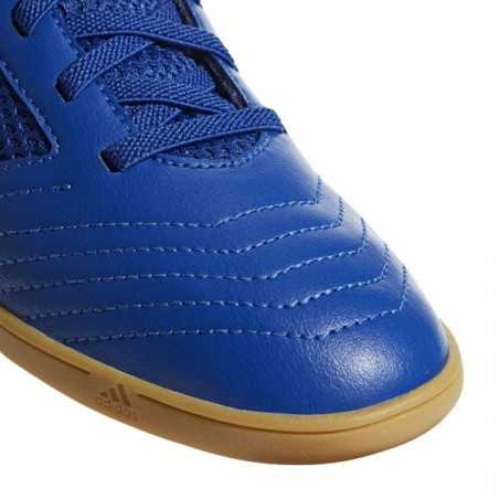 Chaussures de futsal bleues Predator 19.4 IN sala adidas enfant