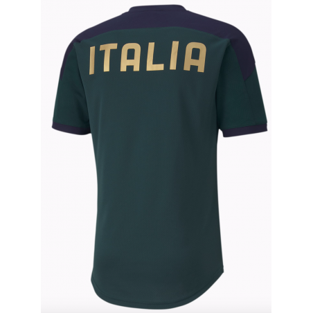 Maillot d'entrainement vert de l'equipe d'italie