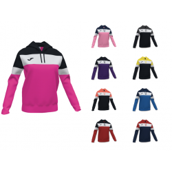 SWEAT FEMME de FOOTBALL ET FUTSAL a capuche Crew IV Joma