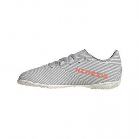 Chaussures de Futsal pour enfants NEMEZIZ 19.4 IN grises ADIDAS