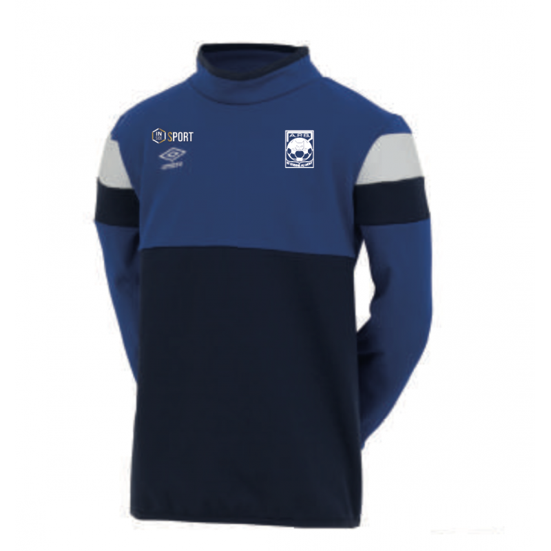 Sweat 1/2 Zip Royal officiel Umbro AS Saint Brice Courcelles