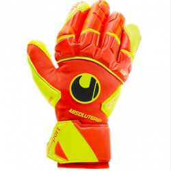 Gants de Football et Futsal orange Dynamic Impulse Absolut Grip Reflex