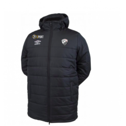 Doudoune Coach d'entrainement Marine officiel Umbro AS Courtisols Estan