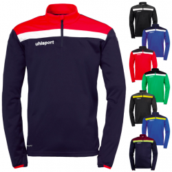 Sweat Football et Futsal Enfant Offense 23 1/4 Zip Top Uhlsport