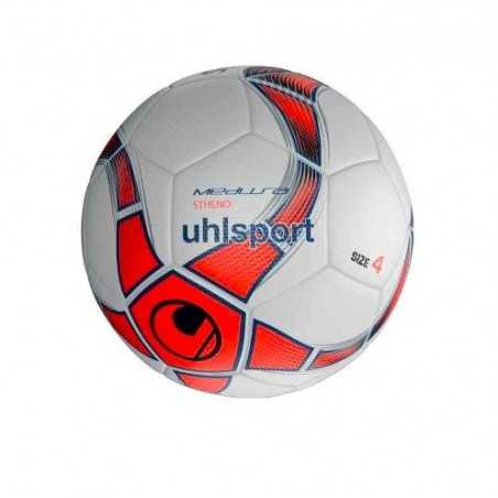 Ballon Futsal Blanc et Rouge Medusa Stheno Uhlsport