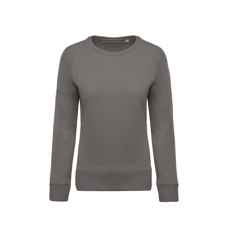 Sweat-shirt Bio Col Rond Femme personnalisable Kariban