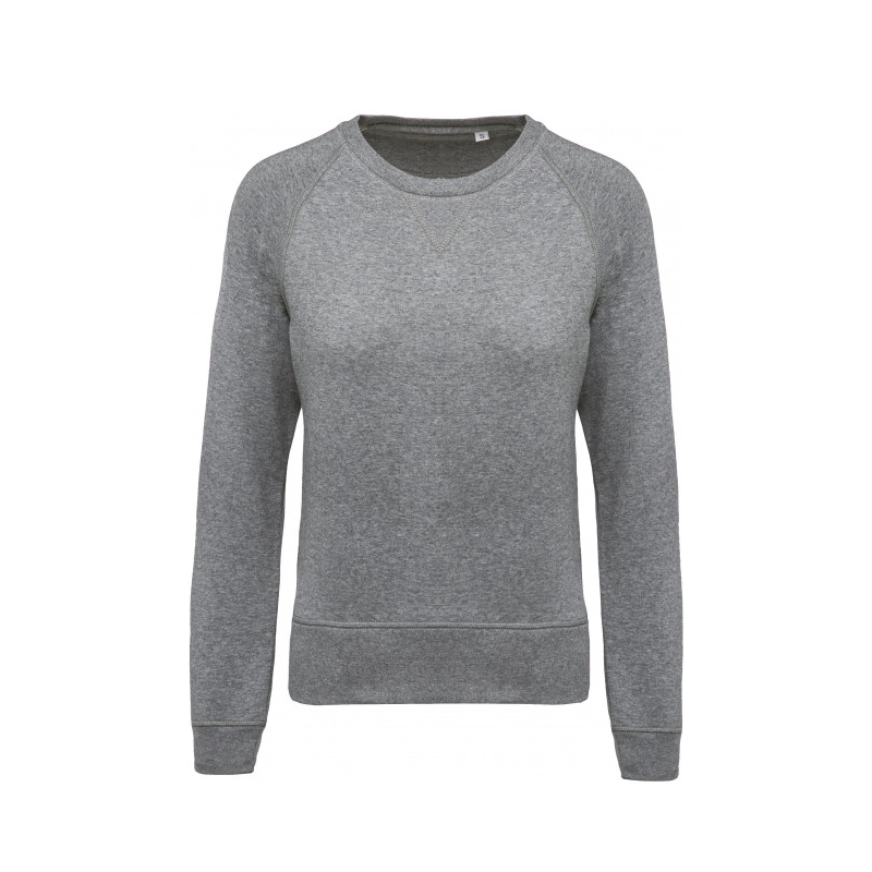 Sweat-shirt Bio Col Rond Femme personnalisable Kariban