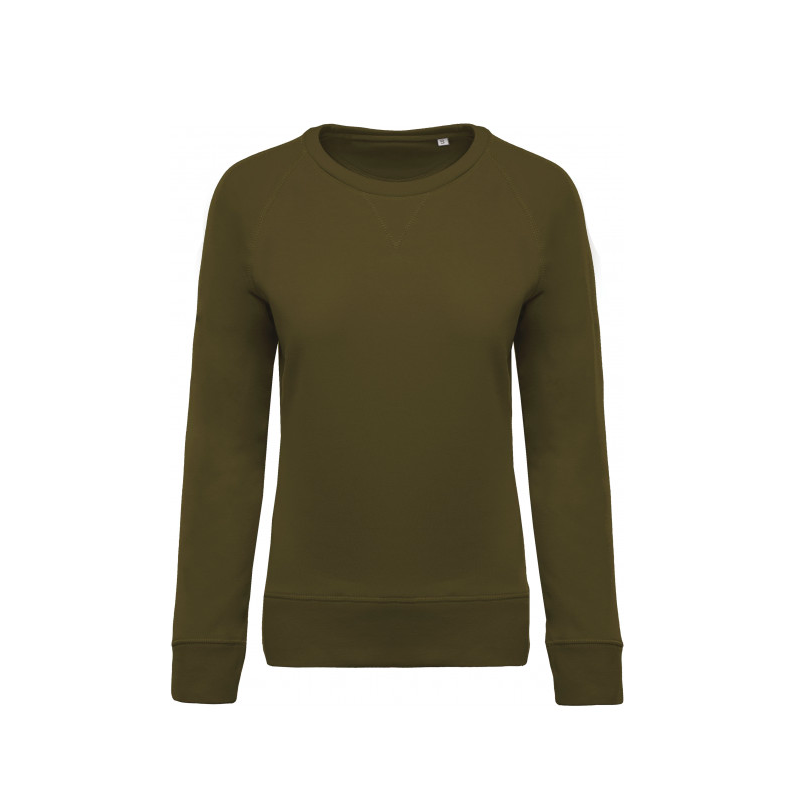 Sweat-shirt Bio Col Rond Femme personnalisable Kariban