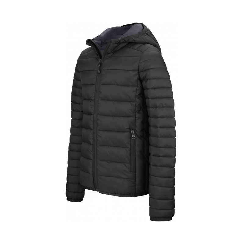 Doudoune Enfant à capuche légère personnalisable Kariban