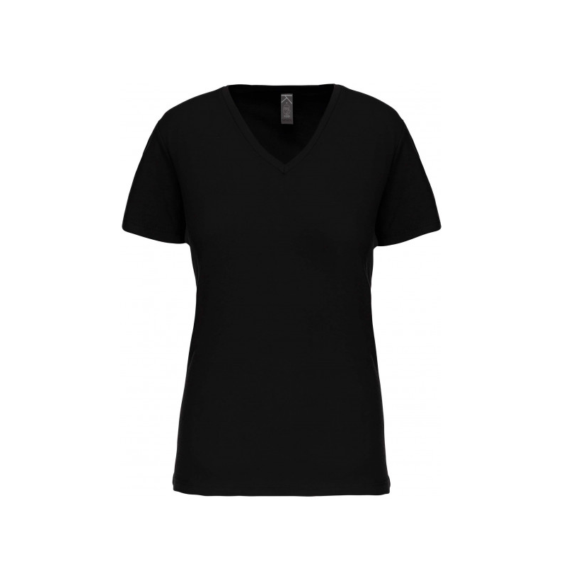 T-shirt Col V Bio Femme personnalisable Kariban