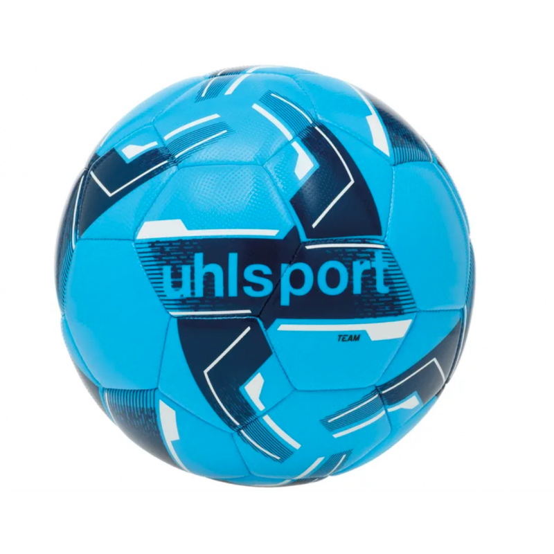 Ballon de Football d'entraînement bleu et bleu marine Team Uhlsport