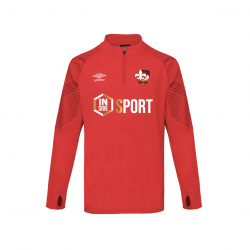 Maillot rouge officiel domicile Stade de Reims Hungaria - FutsalStore