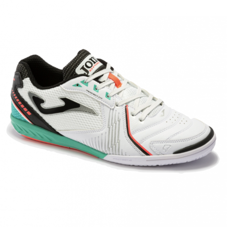 Chaussures JOMA adultes Futsal et Foot à 5 Dribling 2202 WHITE/BLACK IN